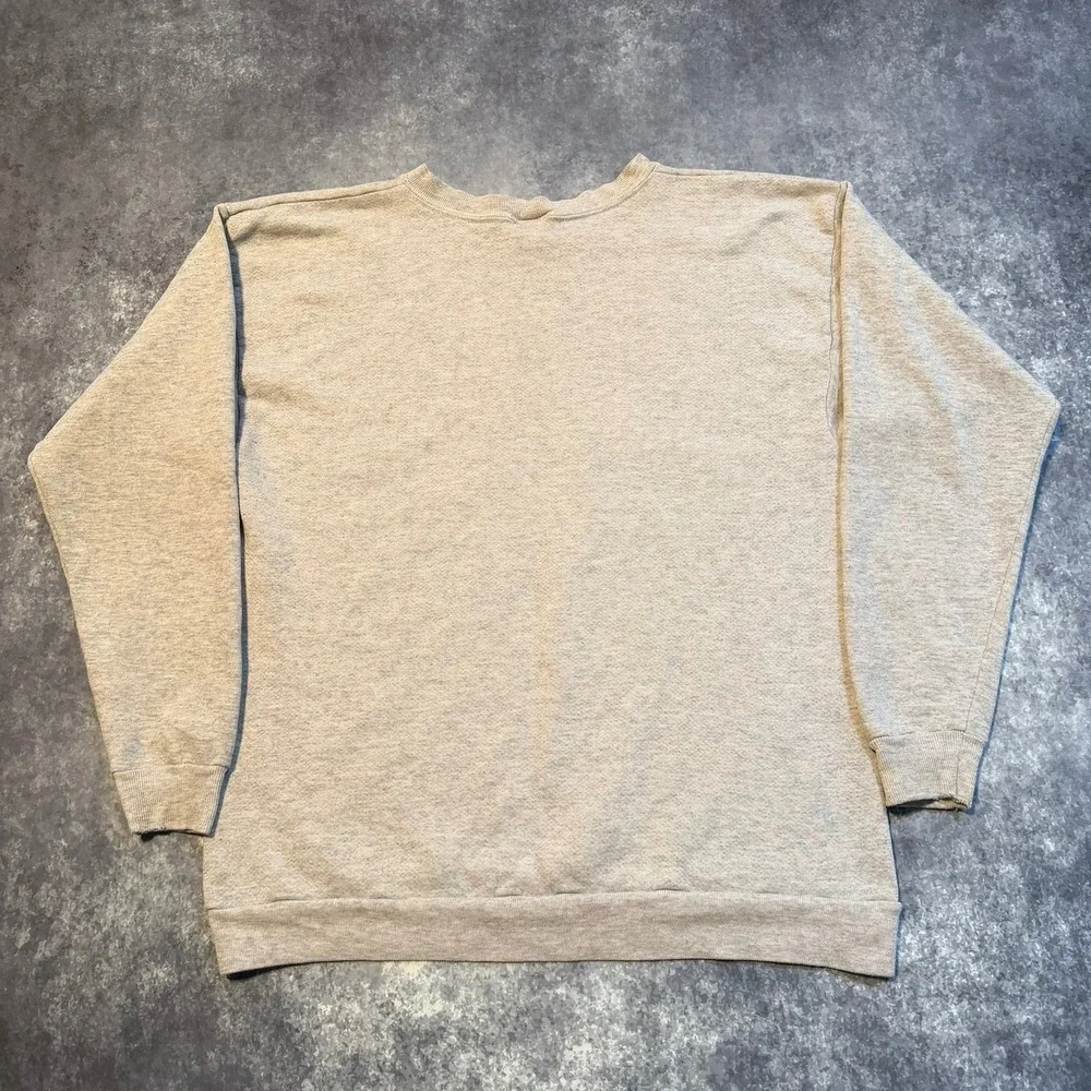 Vintage Mickey Disney Winter Christmas Sweatshirt Mickey Minnie Goofy Medium‎